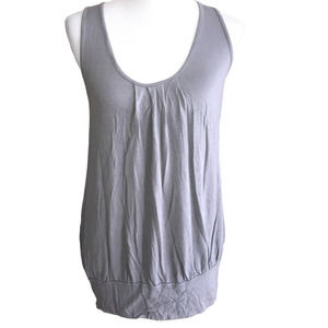Joyce Leslie Gray Embellished Gorgeous Tank